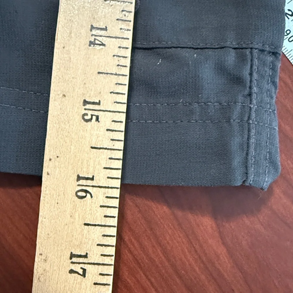 Columbia Gray Omni-Wick Performance Shorts Cargo Hiking Multi Pocket Activewear - Picture 8 of 11